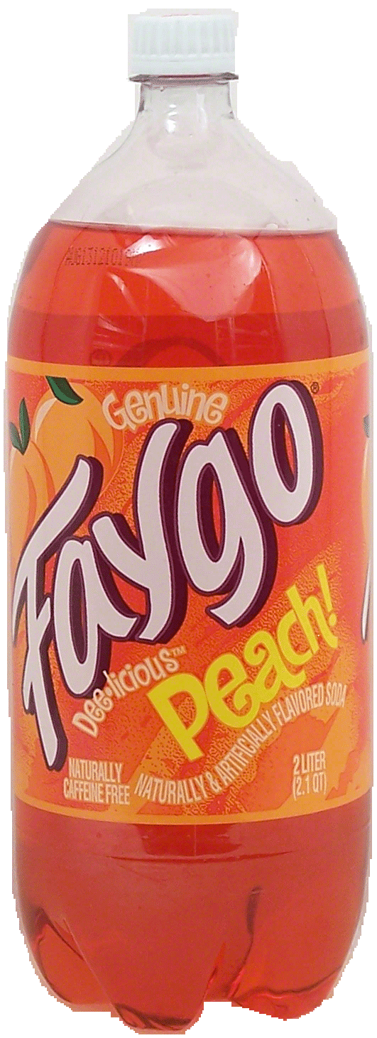 Faygo  peach flavored soda pop Full-Size Picture